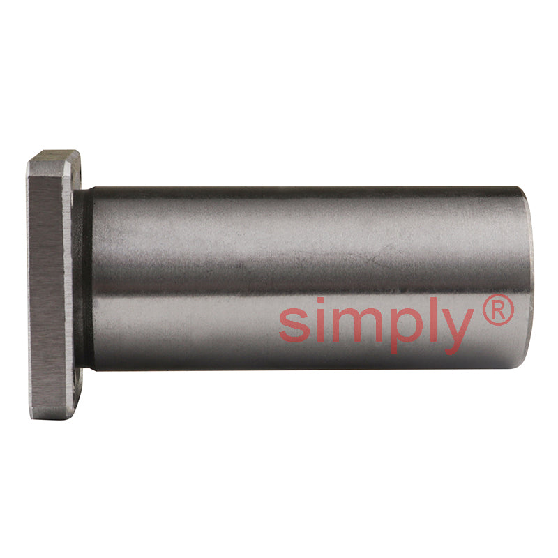 LMEK16LUU Long Square Flanged Linear Ball Bushing with Rubber Seals and Resin Retainer 16x26x68mm