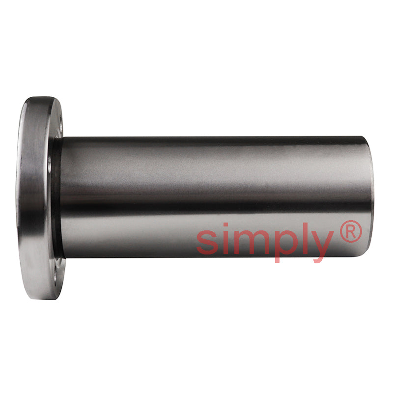 LMF30LUU Long Series Metric Round Flanged Linear Ball Bushing 30x45x123mm