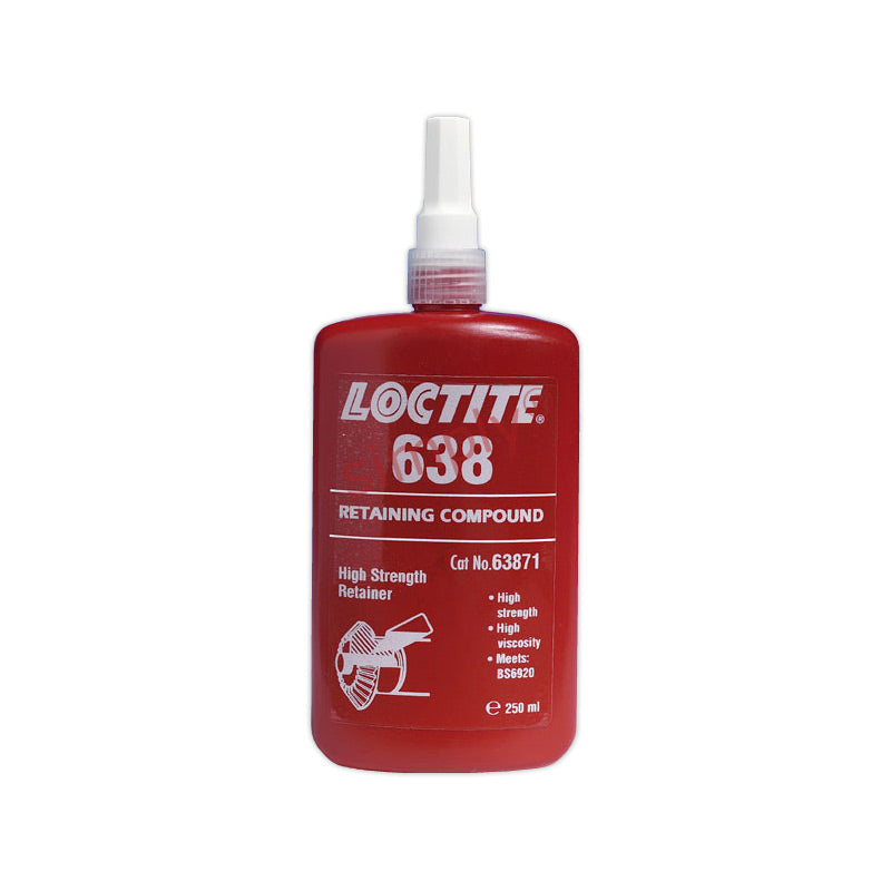 Loctite 638 High Strength Retaining Compound 250ml