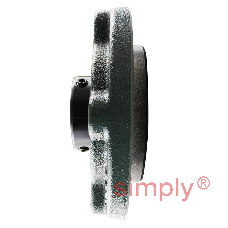 NTN M-UCFC209D1 Metric Four Bolt Cast Iron Round Flanged Housing with 45mm Insert