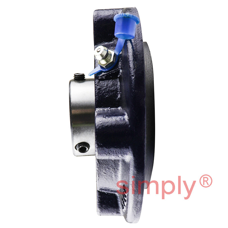 RHP MFC1 Four Bolt Round Cast Iron Flanged Bearing Unit and 1 inch Insert