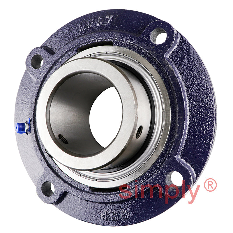 RHP MFC2-1/2 Four Bolt Round Cast Iron Flanged Bearing Unit and 2-1/2 inch Insert