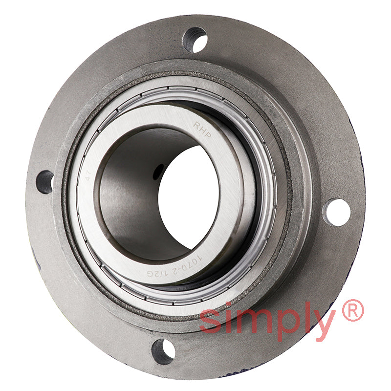 RHP MFC2-1/2 Four Bolt Round Cast Iron Flanged Bearing Unit and 2-1/2 inch Insert