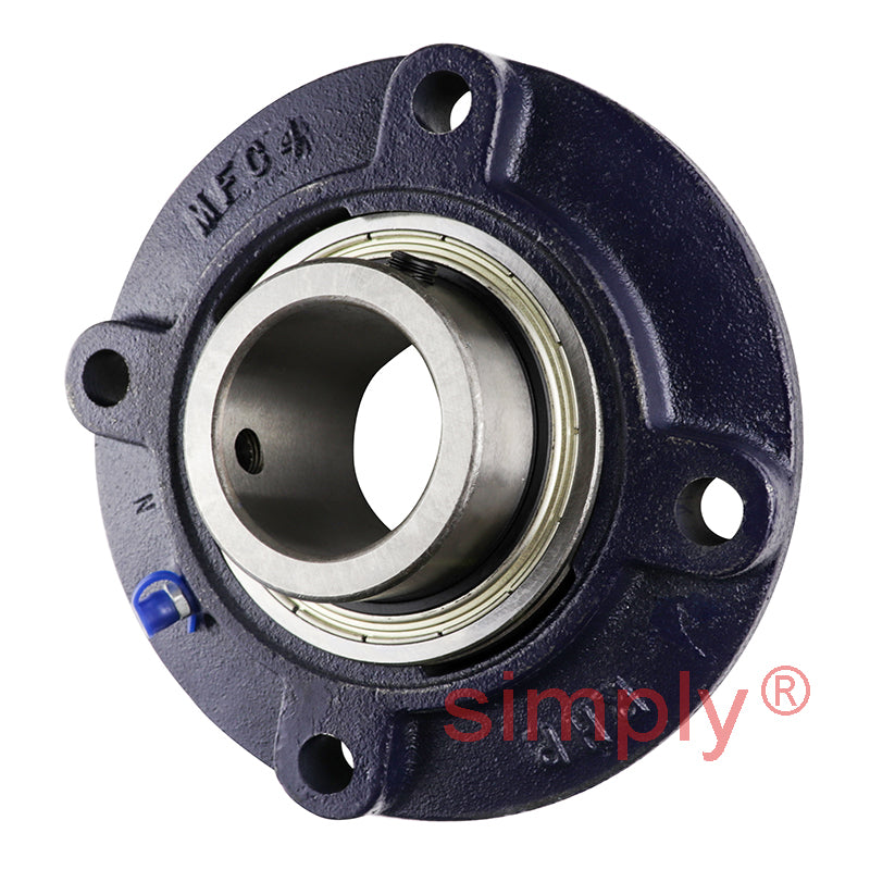 RHP MFC45 Four Bolt Round Cast Iron Flanged Bearing Unit and 45mm Insert