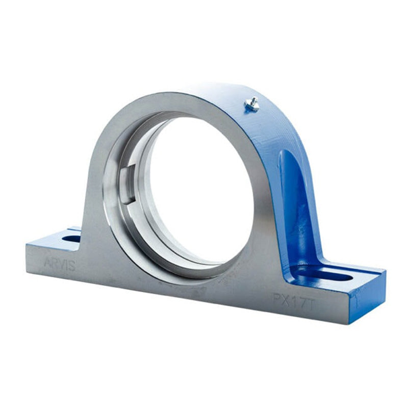 Major Brand SL4T Metric Steel Two Bolt Pillow / Plummer Block Housing for Bearing Inserts with 62mm Outer Diameter - Allow 3-4 Weeks