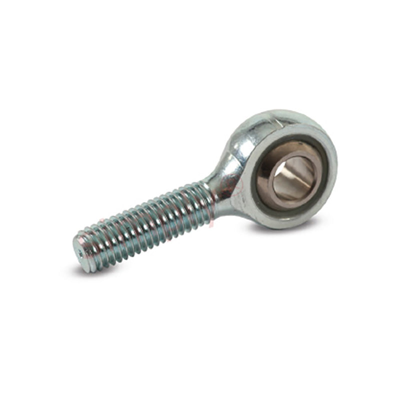 Branded MPL-M14-12 Left Hand Metric Steel / Nylon Lined Maintenance Free Plain Male Rod End M14x2 Thread - Allow 7-10 Days