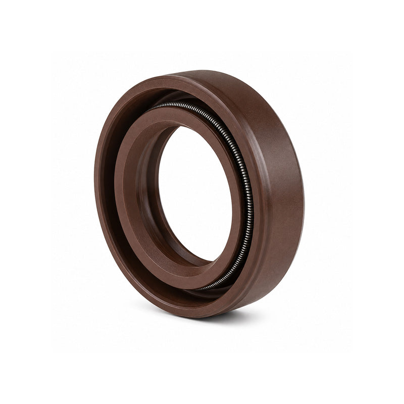 NAK 1.875x2.5x0.313 inch HIGH PRESSURE FKM Rubber Double Lip Rotary Shaft Oil Seal with Stainless Spring TCN1 - Allow 7-10 Days