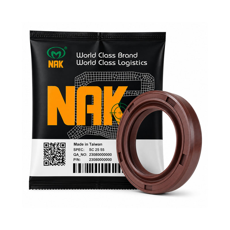 NAK 72x130x12mm FKM Rubber Double Lip Rotary Shaft Oil Seal with Garter Spring TC - Allow 7-10 Days