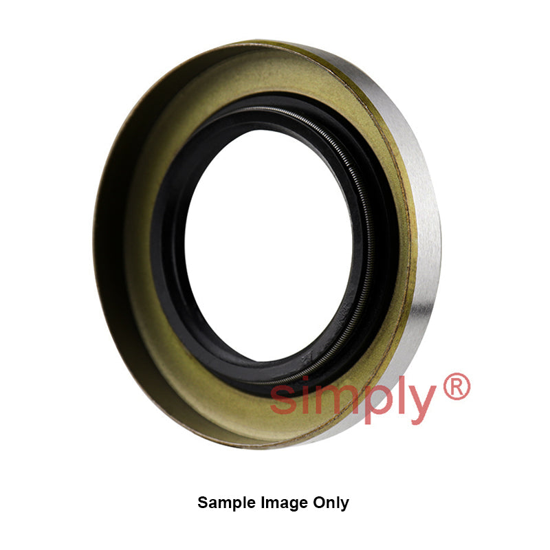 NAK 25x30x4mm Metal Cased Lead-in Chamfer Nitrile Rubber Single Lip Rotary Shaft Oil Seal VM