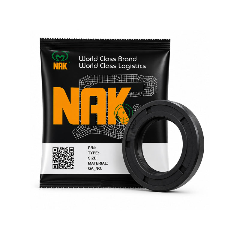 NAK 14x28x6mm Nitrile Rubber Single Lip Rotary Shaft Oil Seal with Garter Spring SC - Allow 7-10 Days