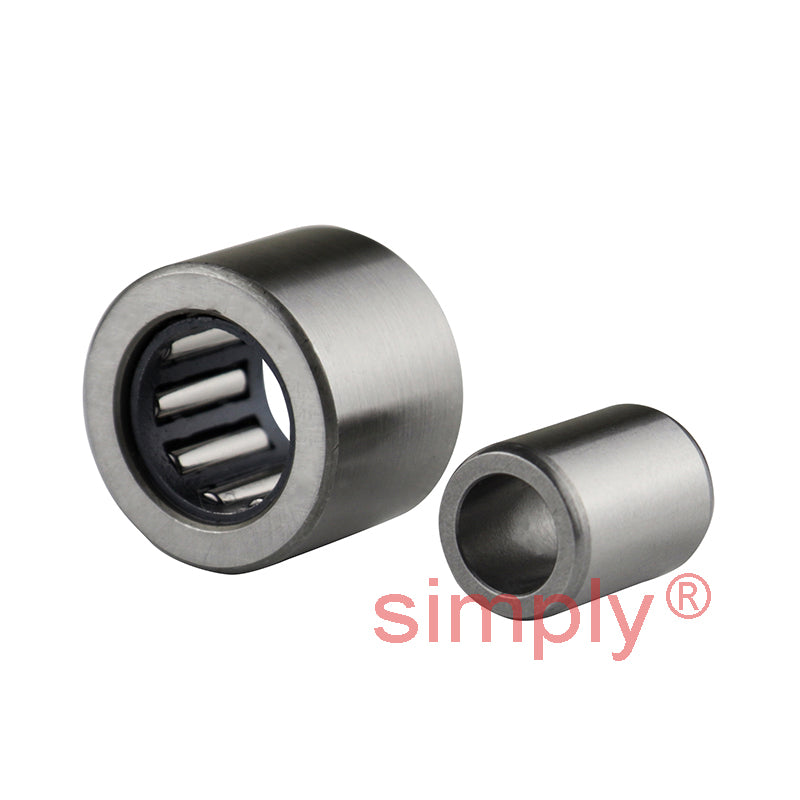 NKI5/16TN Budget Needle Roller Bearing / Shaft Sleeve 5x15x16mm