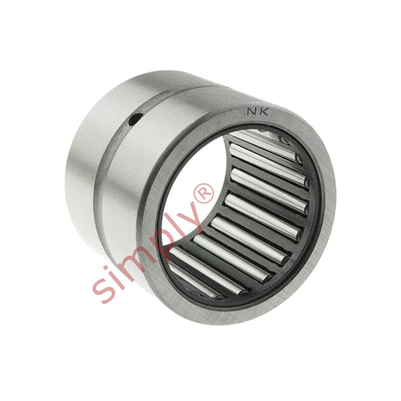 NK14/20 Budget Needle Roller Bearing with Flanges no Shaft Sleeve 14x22x20mm