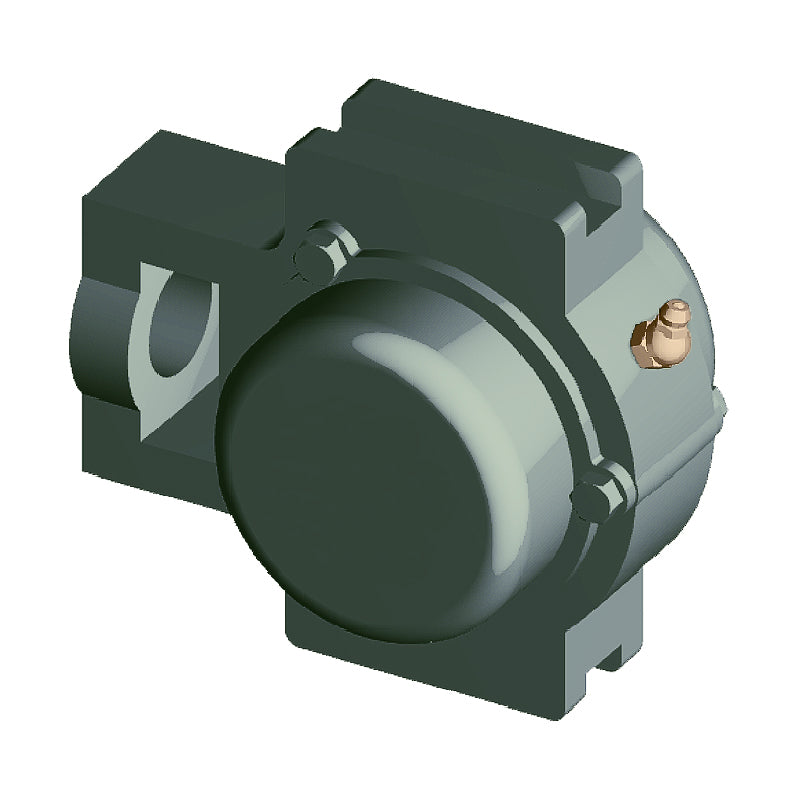 NTN CM-UCT214-211D1 Imperial Cast Iron Take Up Unit with 2-11/16 inch Bore Bearing Unit with Cast Iron Cover - Closed Version - Allow 2-3 Days