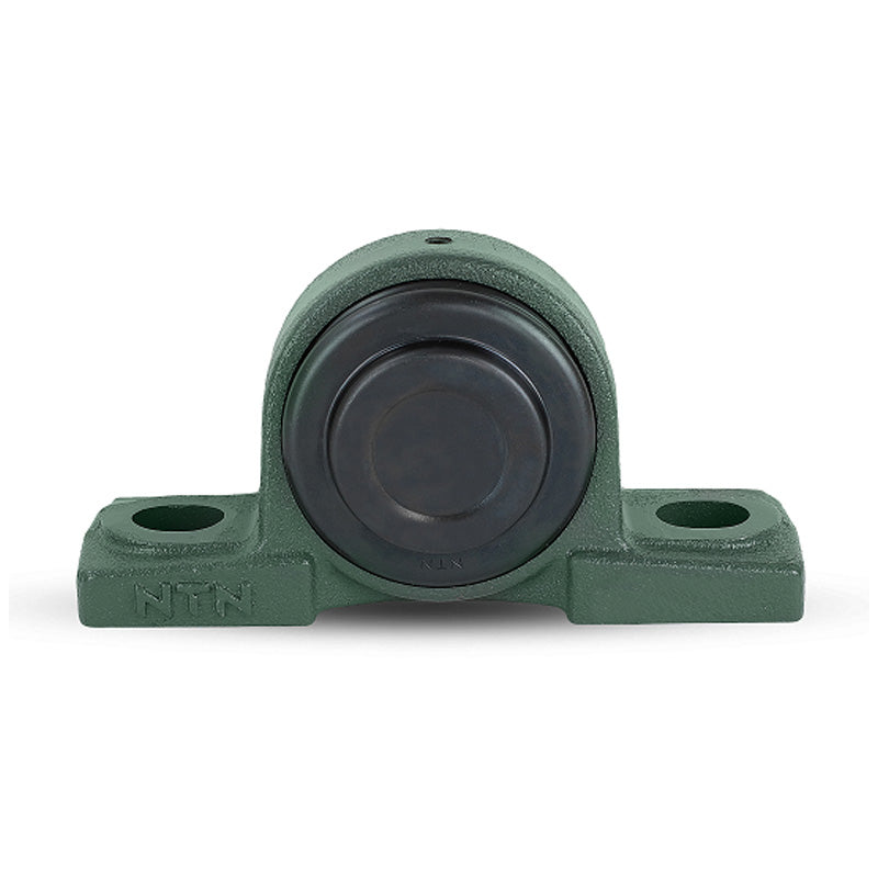 NTN M-SM-UCP205-015D1 Imperial Cast Iron Two Bolt Pillow / Plummer Block Housing with 15/16 inch Bore Insert with Steel Plate Cover - Closed Version - Allow 2-3 Days