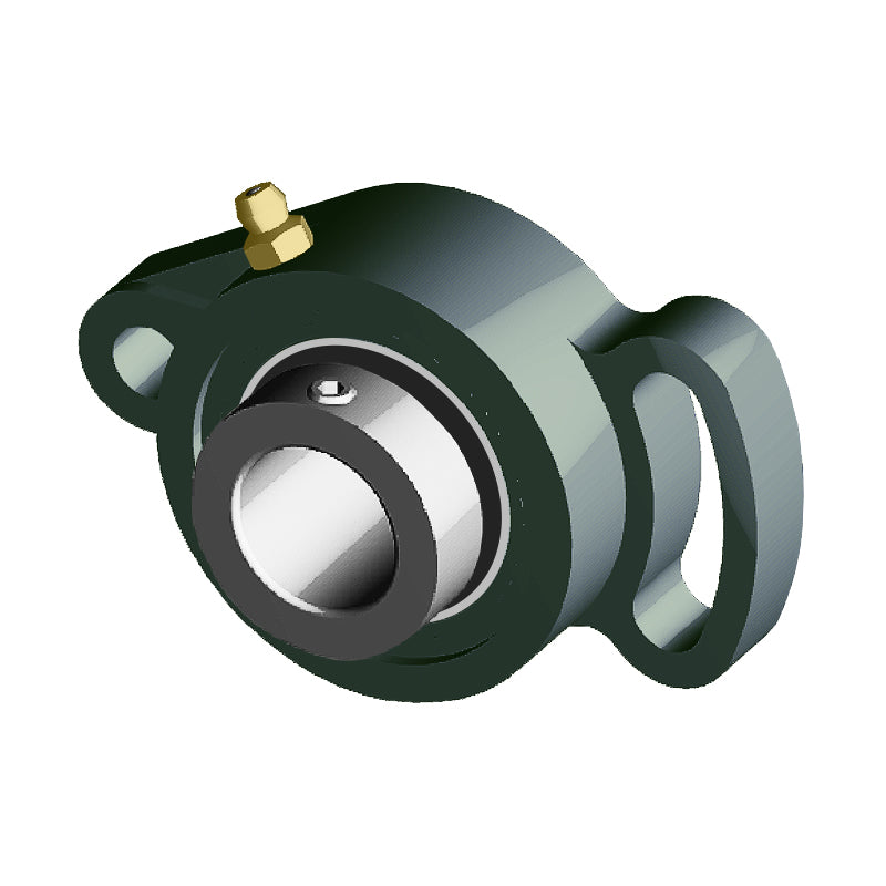 NTN M-UCFA205D1 Metric Cast Iron Adjustable Flange Unit with 25mm Insert - Allow 2-3 Days