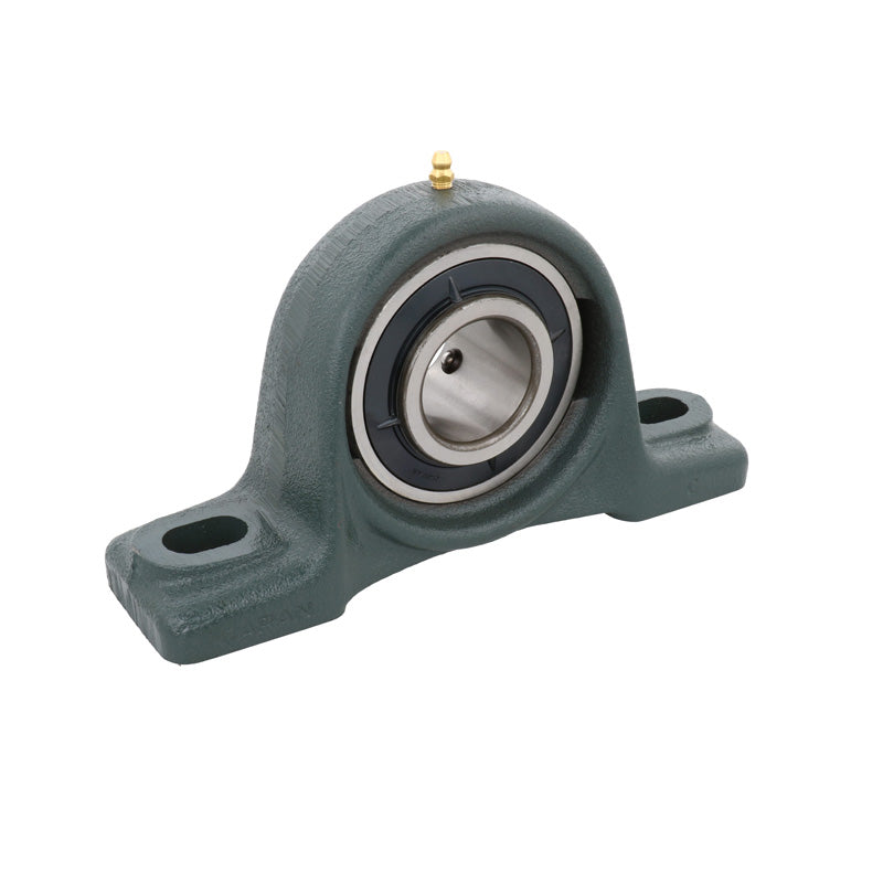 NTN UCP217-304D1 Imperial Cast Iron Two Bolt Pillow / Plummer Block Housing with 3-1/4 inch Bore Insert - Allow 2-3 Days