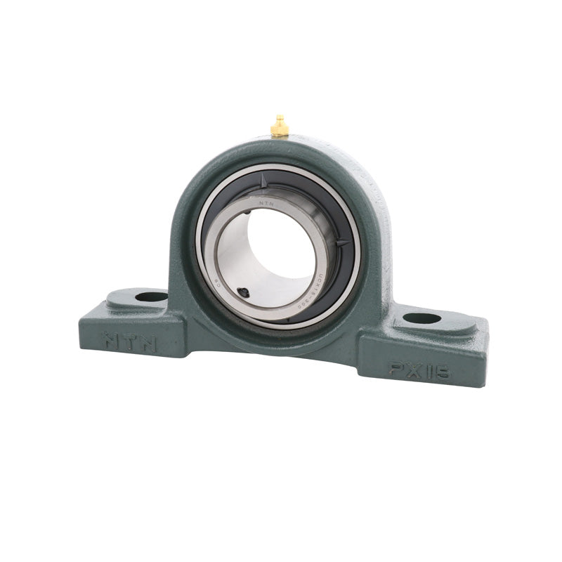 NTN UCPX09-112D1 Imperial Cast Iron Two Bolt Pillow / Plummer Block Housing with 1-3/4 inch Bore Insert - Allow 2-3 Days