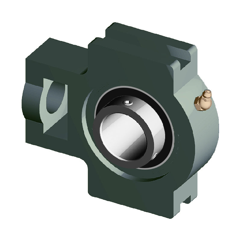NTN M-UCT206D1 Metric Cast Iron Take Up Unit with 30mm Bore Bearing Unit - Allow 2-3 Days