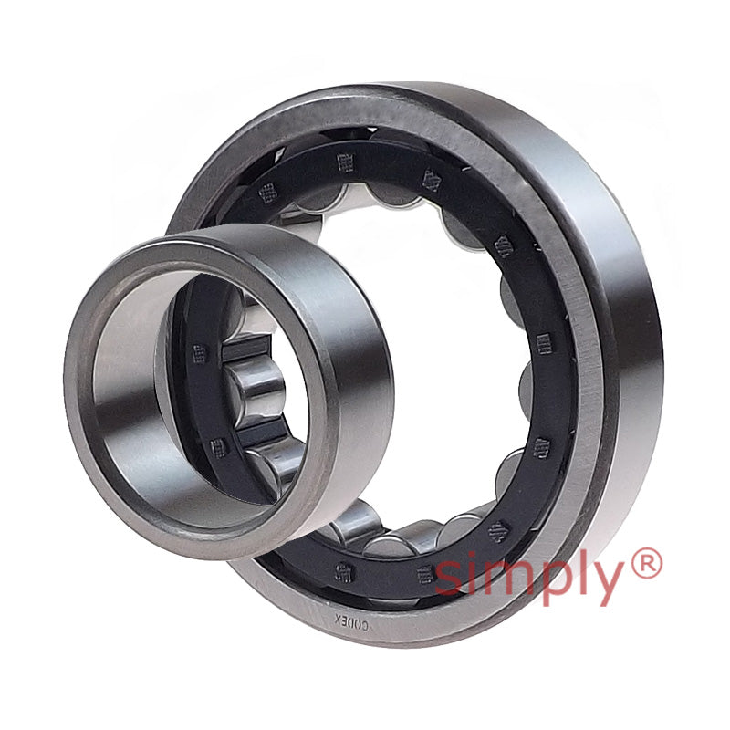 Codex NU2306 Single Row Cylindrical Roller Bearing 30x72x27mm