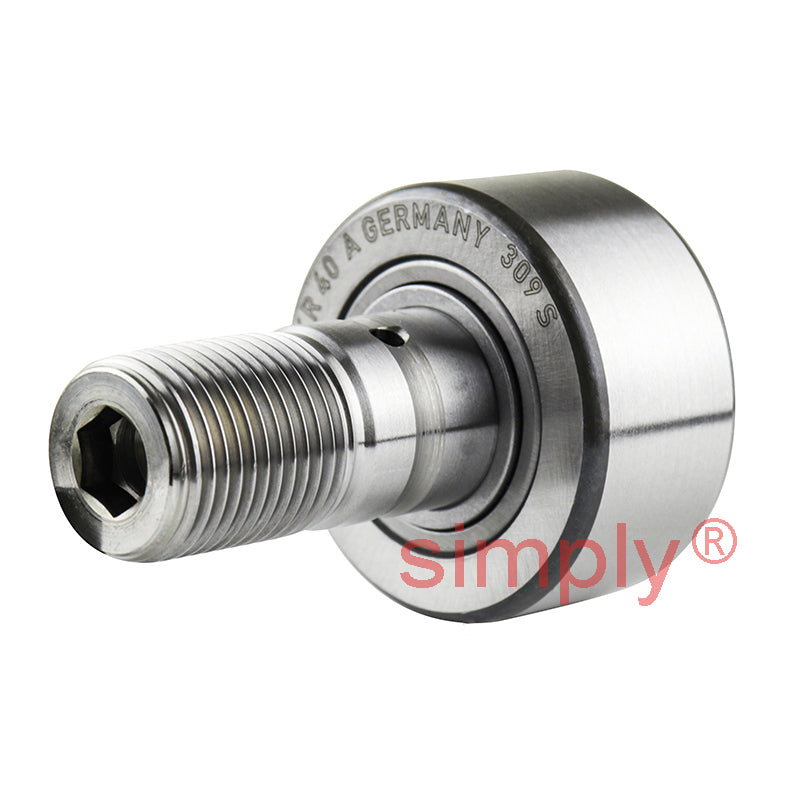 Budget NUKR40A Crowned Cam Follower 40x20x18 M18x1.5 Thread