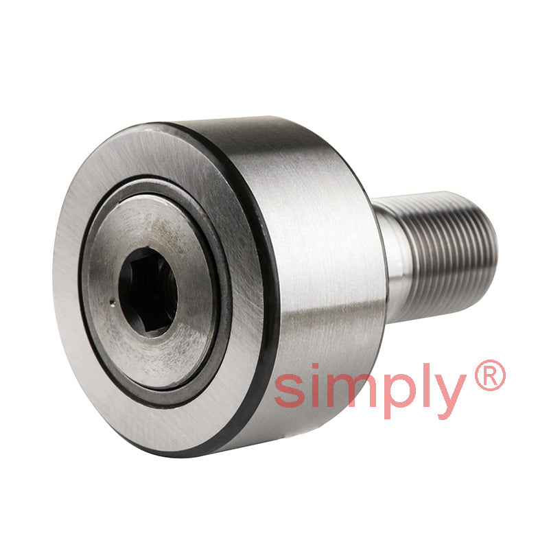 Budget NUKR47A Crowned Cam Follower 47x24x20 M20x1.5 Thread