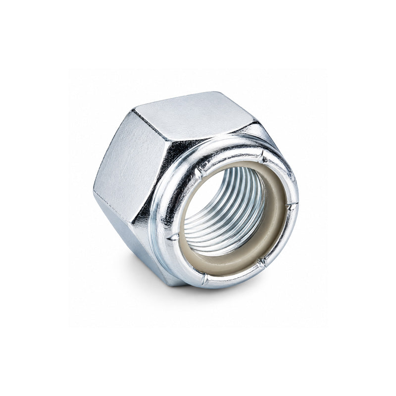 3/4 UNF Bright Zinc Plated High Tensile Steel Nyloc Locking Nut