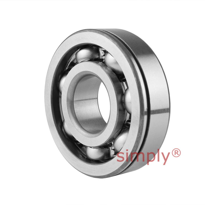 NTN 6305NC3 Open Type Deep Groove Ball Bearing with Snap Ring Groove 25x62x17mm