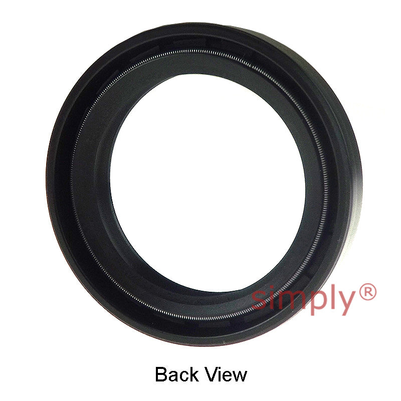 27x37x10.5DC4SS Metric Fork and Damper Nitrile Rubber Oil Seal with 2 Opposite Facing Individually Sprung Sealing Lips and Raised Outer Sealing Band on Outside Diameter