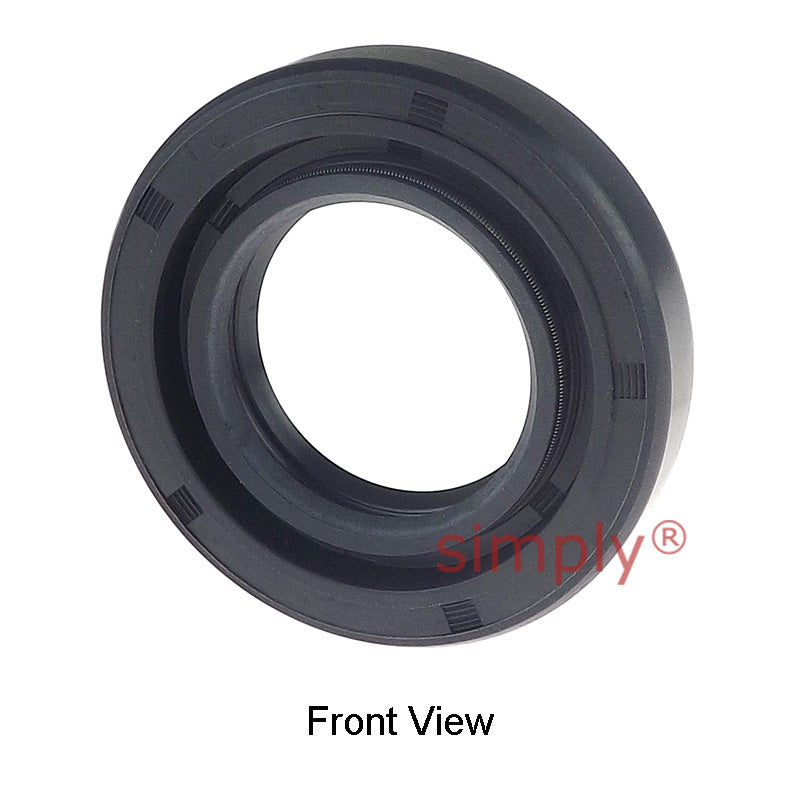 46x58x9.5DC Metric Fork and Damper Nitrile Rubber Oil Seal with 2 Opposite Facing Individually Sprung Sealing Lips