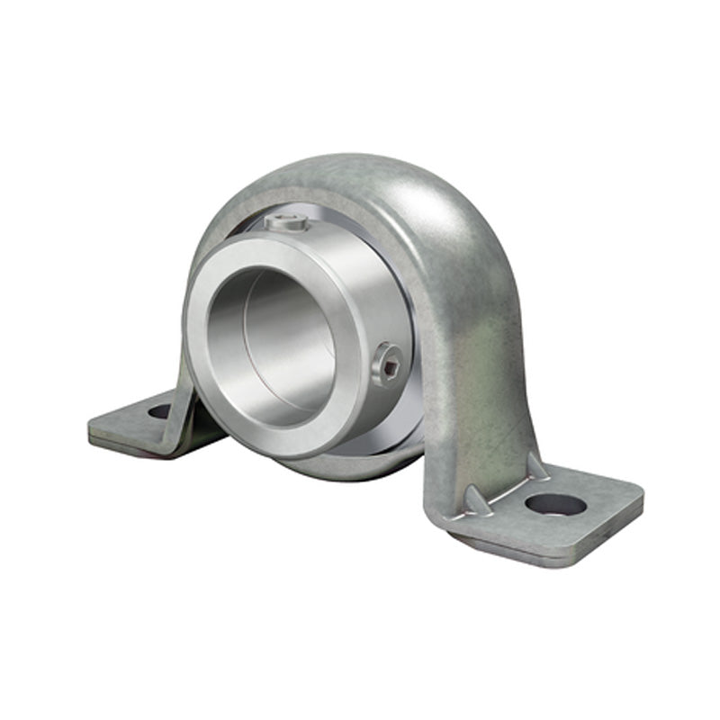 SKF P35WF Pressed Steel Plummer Block with Grub Screw Insert 35mm Bore