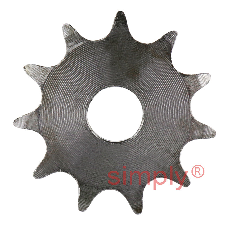 11 Tooth 06B Duplex Pilot Bore Sprocket for 3/8 inch Pitch Chain
