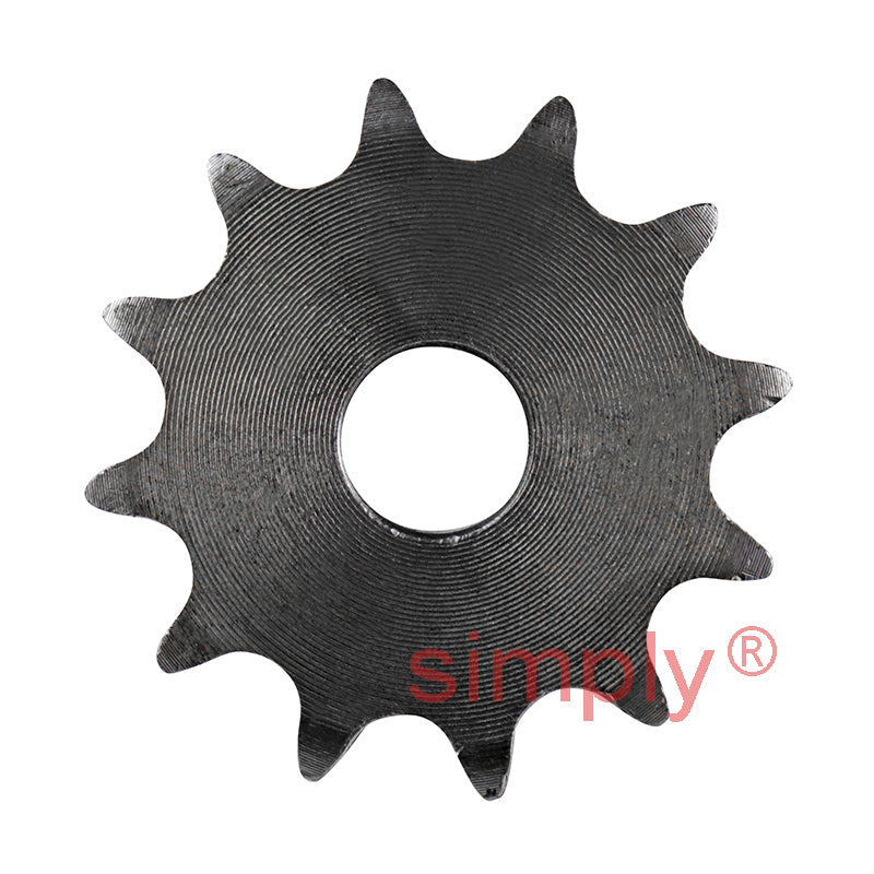 12 Tooth 06B Duplex Pilot Bore Sprocket for 3/8 inch Pitch Chain