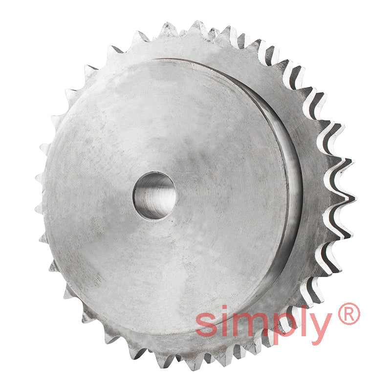 31 Tooth 10B Duplex Pilot Bore Sprocket for 5/8 inch Pitch Chain