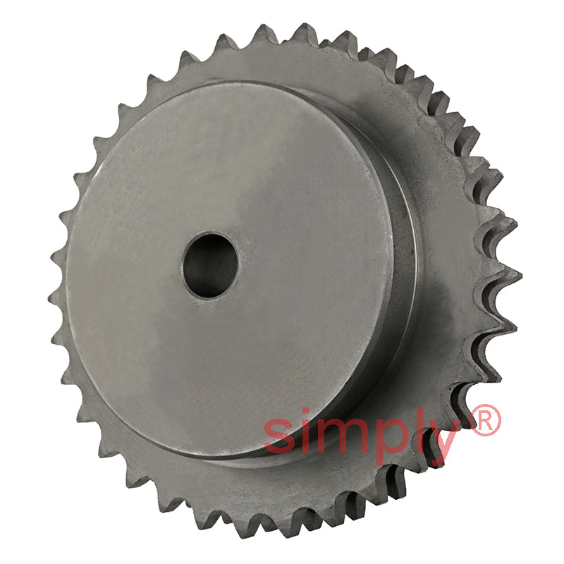 33 Tooth 10B Duplex Pilot Bore Sprocket for 5/8 inch Pitch Chain