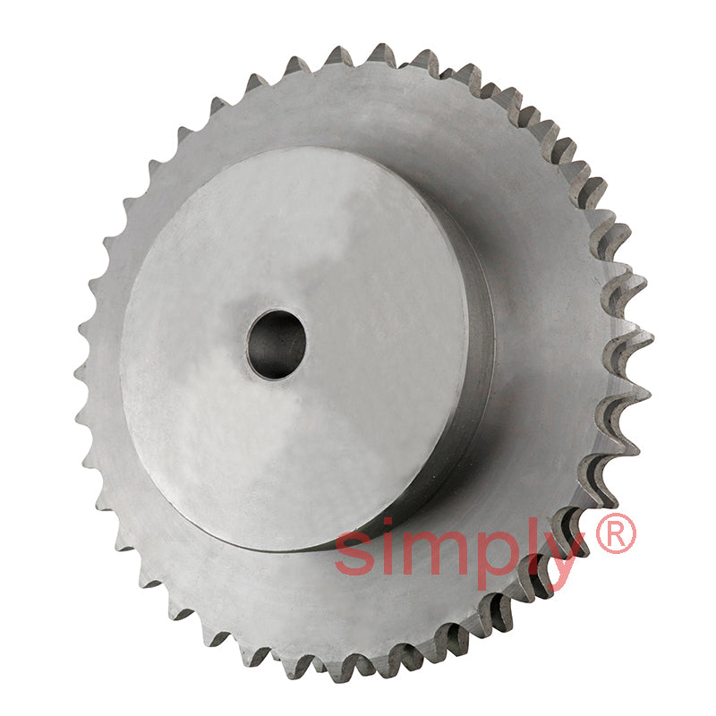 38 Tooth 10B Duplex Pilot Bore Sprocket for 5/8 inch Pitch Chain