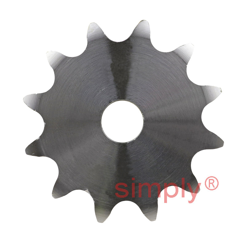 12 Tooth 12B Duplex Pilot Bore Sprocket for 3/4 inch Pitch Chain