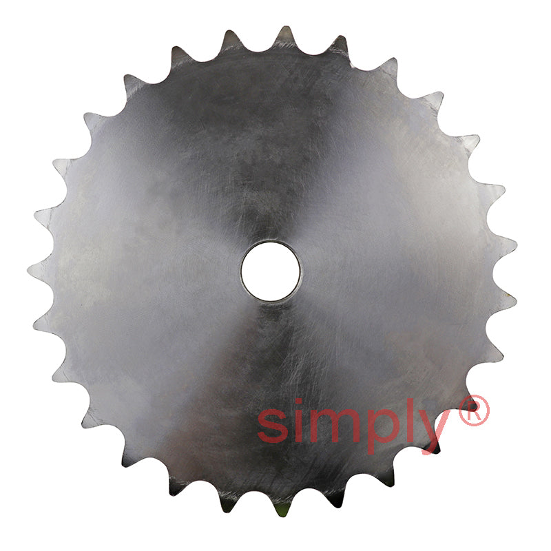 27 Tooth 12B Duplex Pilot Bore Sprocket for 3/4 inch Pitch Chain