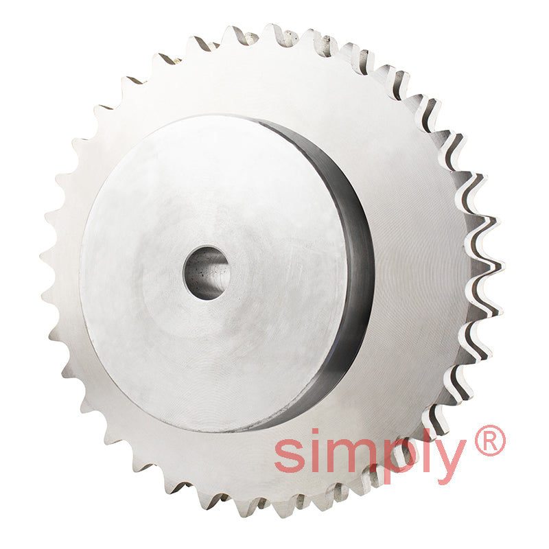 35 Tooth 12B Duplex Pilot Bore Sprocket for 3/4 inch Pitch Chain