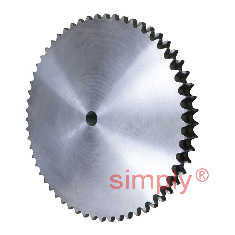 57 Tooth 12B Duplex Pilot Bore Sprocket for 3/4 inch Pitch Chain