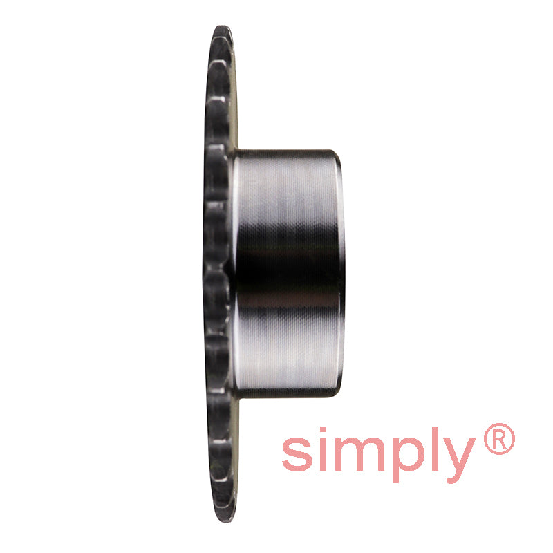 30 Tooth 04B Simplex Pilot Bore Sprocket for 6mm Pitch Chain