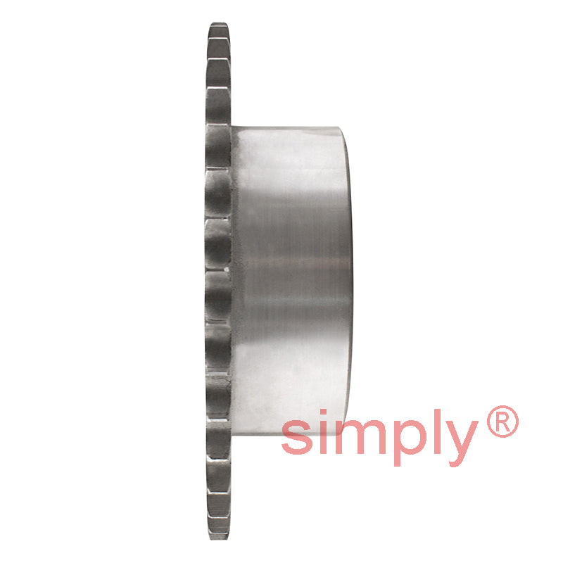 37 Tooth 06B Simplex Pilot Bore Sprocket for 3/8 inch Pitch Chain