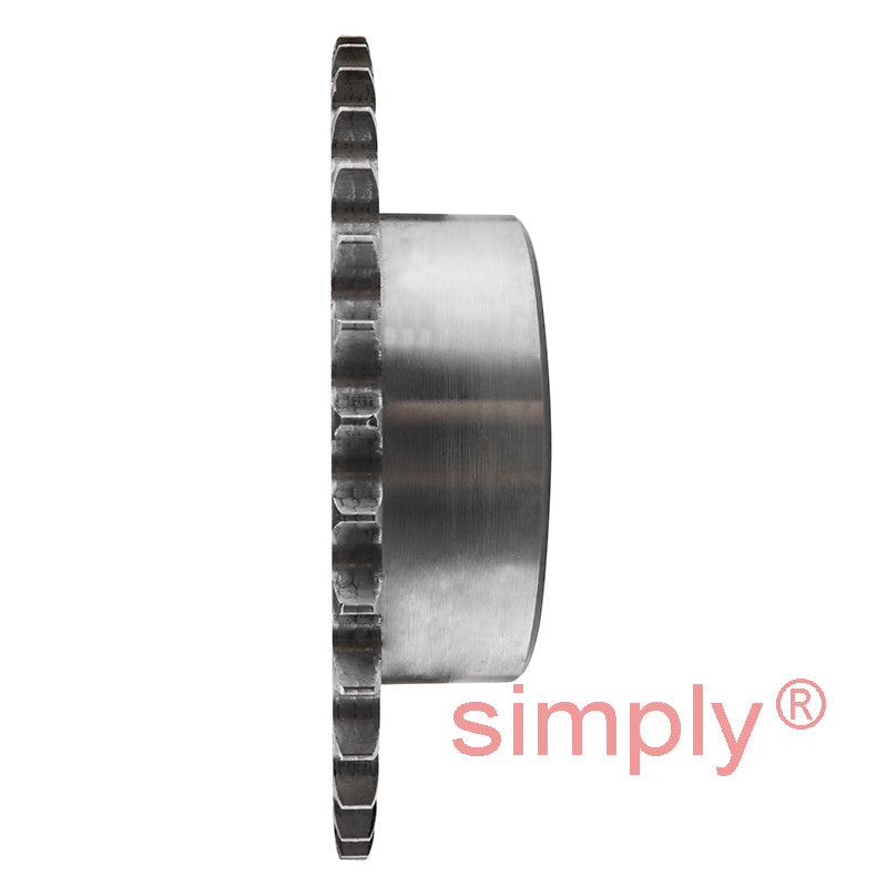 37 Tooth 08B Simplex Pilot Bore Sprocket for 1/2 inch Pitch Chain