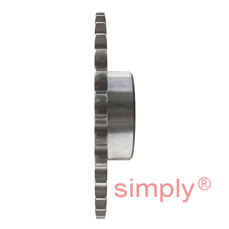 36 Tooth 12B Simplex Pilot Bore Sprocket for 3/4 inch Pitch Chain