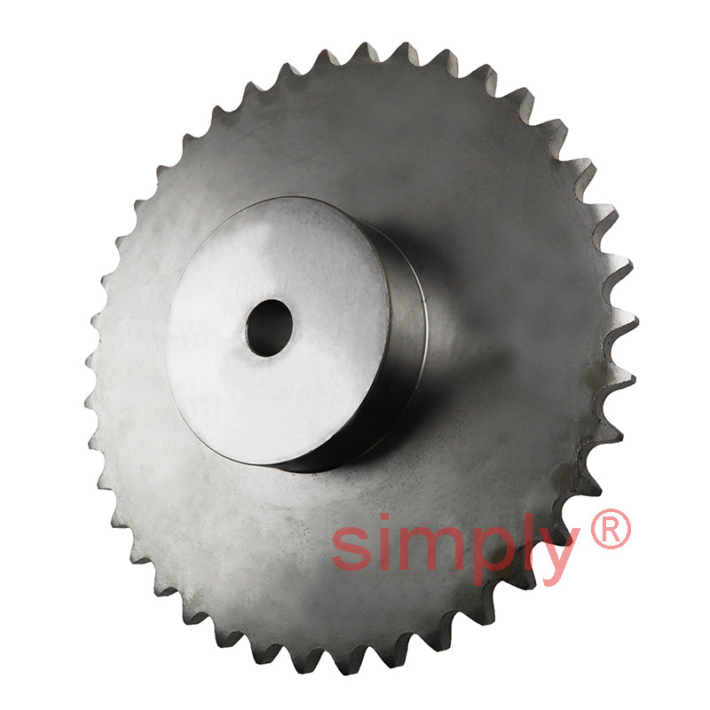40 Tooth 12B Simplex Pilot Bore Sprocket for 3/4 inch Pitch Chain