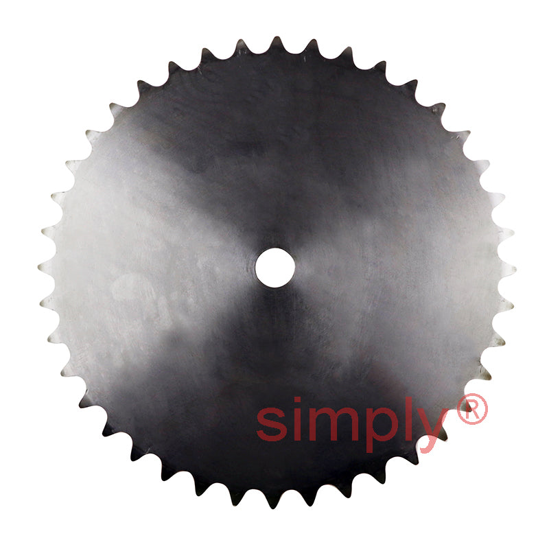 40 Tooth 12B Simplex Pilot Bore Sprocket for 3/4 inch Pitch Chain