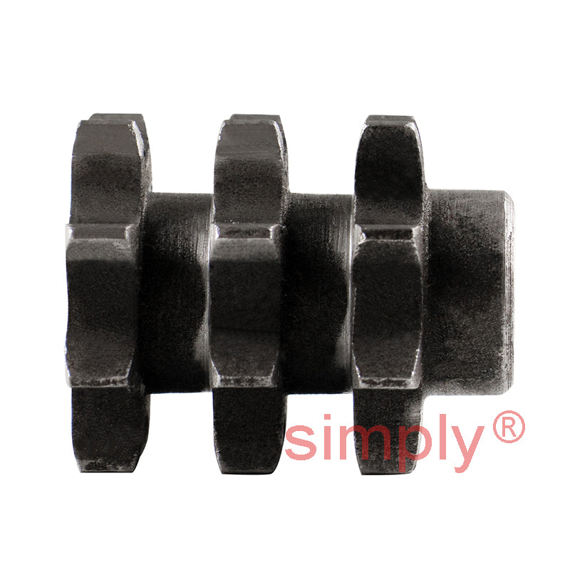 8 Tooth 06B Triplex Pilot Bore Sprocket for 3/8 inch Pitch Chain