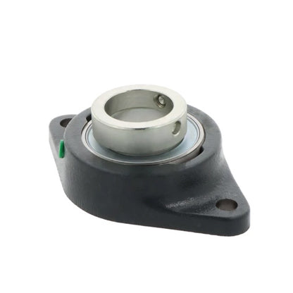 INA PCJT40XLNFA125 Two Bolt Cast Iron Oval Housing with Eccentric Collar Insert and Anti-Corrosion Protection 40mm Bore