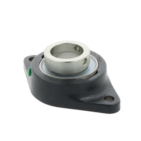 INA PCJ1/2 Four Bolt Cast Iron Square Housing with Eccentric Collar Insert 1/2 inch Bore