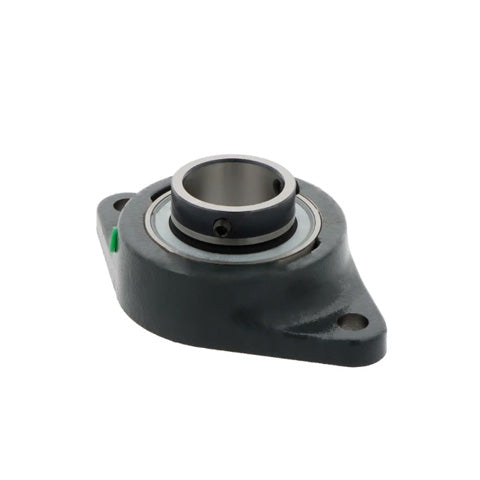 INA PCJTY40XLN Two Bolt Cast Iron Oval Housing with Grub Screw Insert 40mm Bore