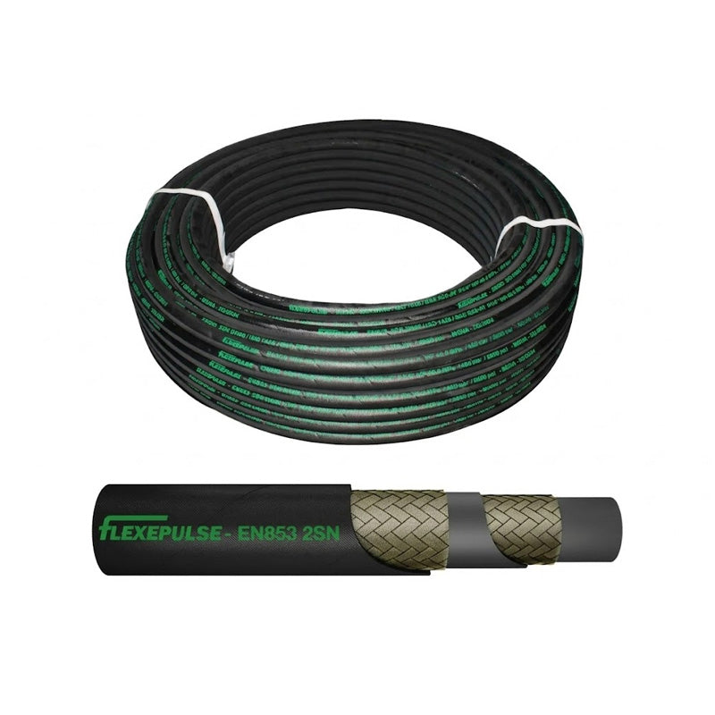 FLEXEPULSE 1/2 inch 2SN Hydraulic Hose - Per Metre - Allow 2-3 Days